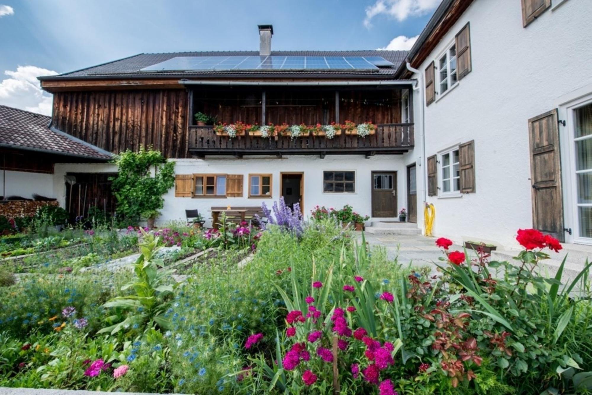Ferienwohnung Lacherhof Seehausen am Staffelsee Dış mekan fotoğraf